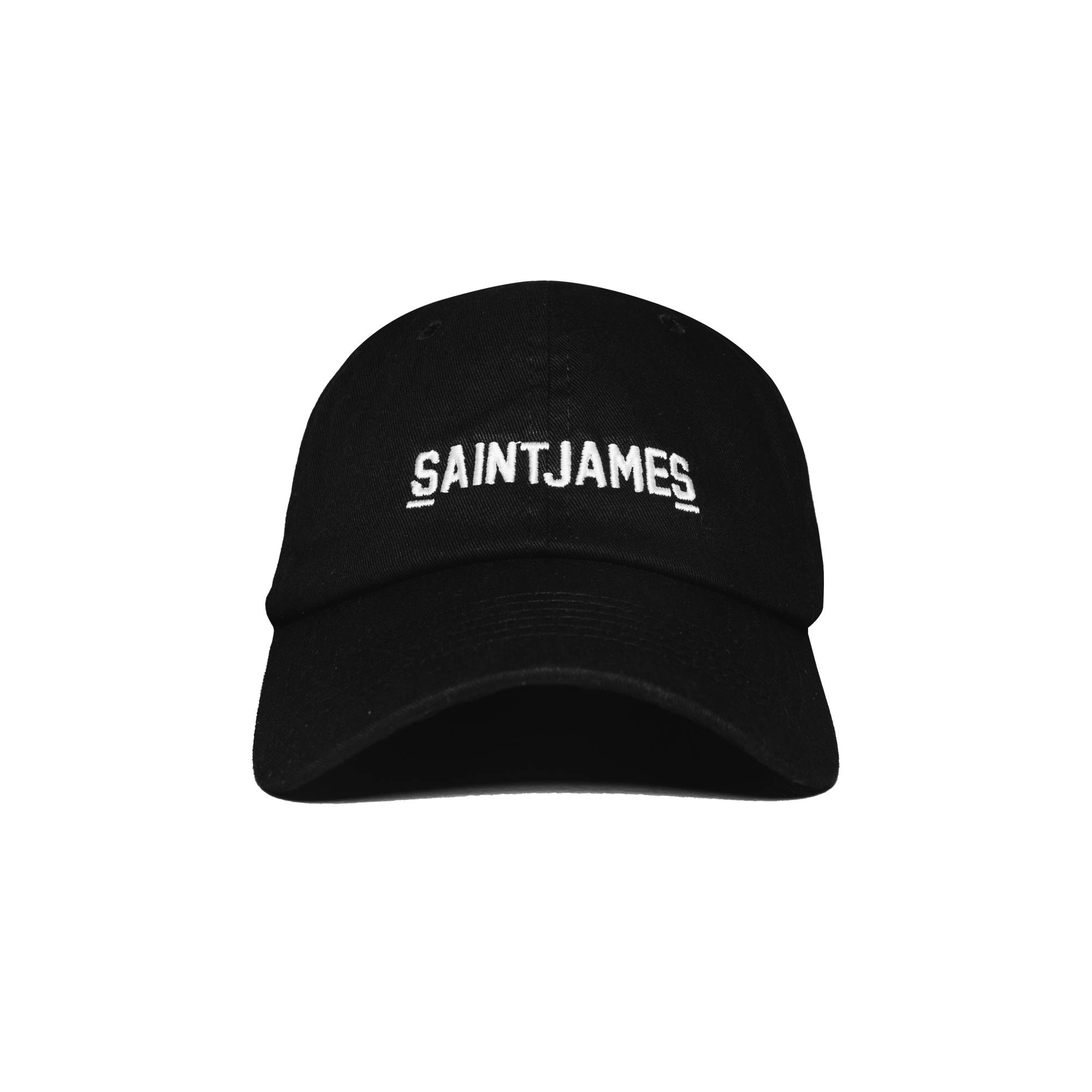 Saint James Dad Hat - Black
