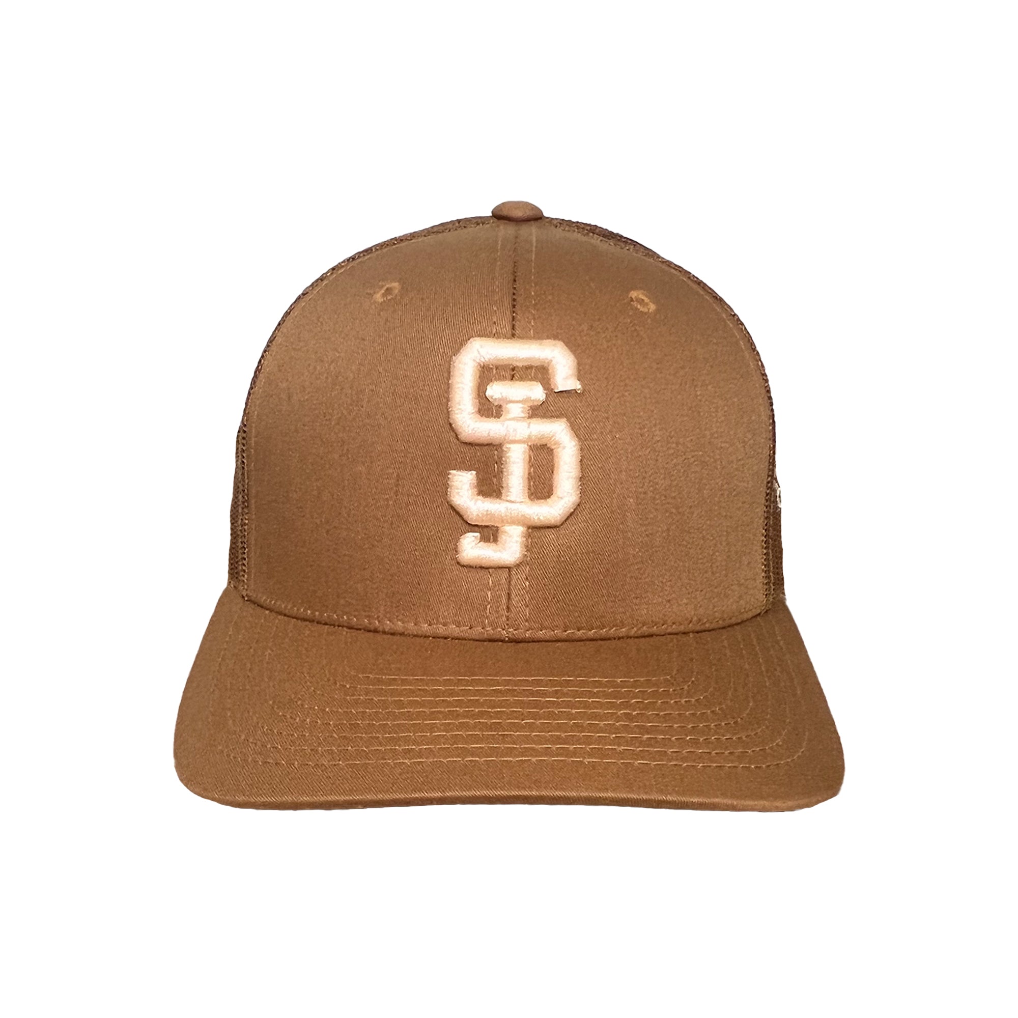SJ Saddle Brown Snap Back Hat