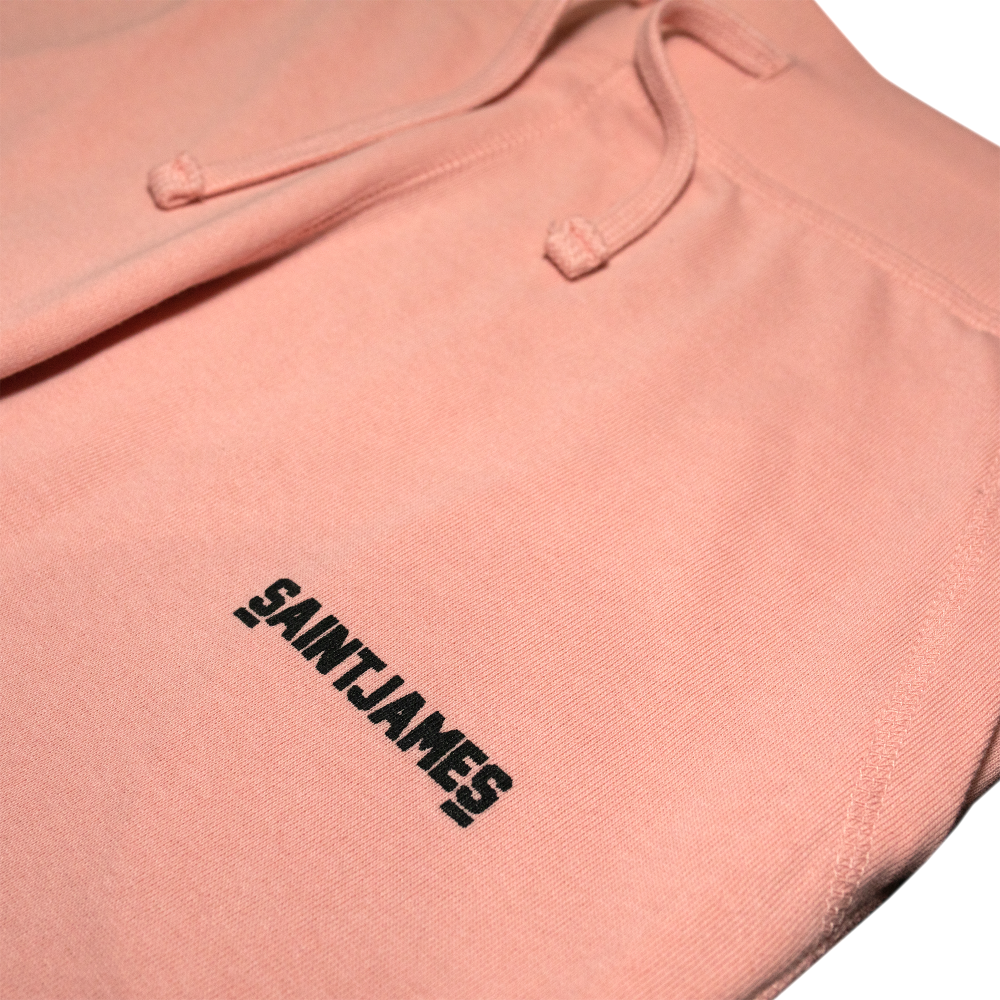French Terry hoodie & Jogger set -Salmon